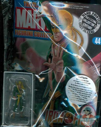 Classic Marvel Figurine Collection Magazine #44 Iron Fist Eaglemoss Classic Marvel Figurine Collection Magazine #44 Iron Fist Eaglemoss
