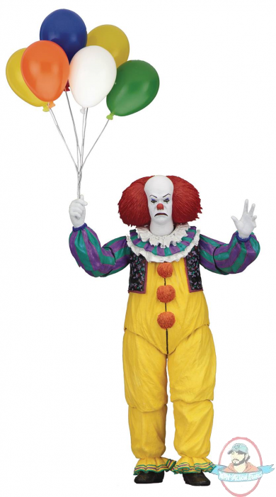 IT 1990 Pennywise Ultimate Action Figure Neca IT 1990 Pennywise Ultimate Action Figure Neca
