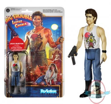 ReAction Figures Big Trouble in Little China  Jack Burton Funko