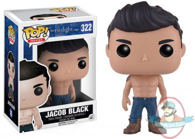 Pop! Movies Twilight Jacob Black #322 Vinyl Figure by Funko