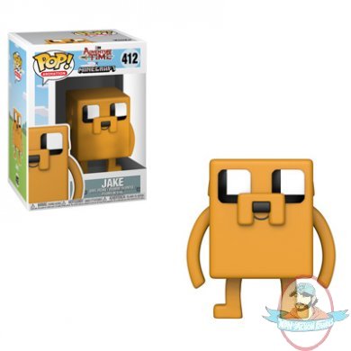 Pop! TV Adventure Time Minecraft Series 1 Jake #412 Funko