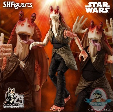 S.H. Figuarts Star Wars The Phantom Menace Jar Jar Binks Figure Bandai