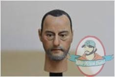 12 Inch 1/6 Scale Head Sculpt Jean Reno by HeadPlay