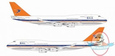 1/400 South African Airways (SAA) 747-400 Zs-Sav "Durban" (Limited)