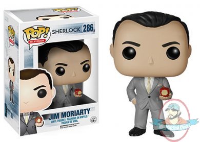 Pop! TV: Sherlock Jim Moriarty Vaulted Vinyl Figure #286  Funko