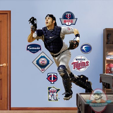 Fathead Fat head Joe Mauer Minnesota Twins Fathead Fat head Joe Mauer Minnesota Twins