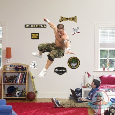 Fathead Fat Head WWE John Cena in Action Fathead Fat Head WWE John Cena in Action