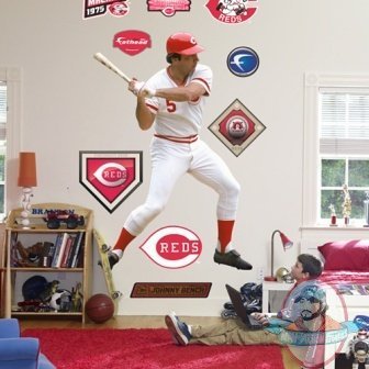 Fathead Fat Head Johnny Bench Cincinnati Reds MLB Fathead Fat Head Johnny Bench Cincinnati Reds MLB