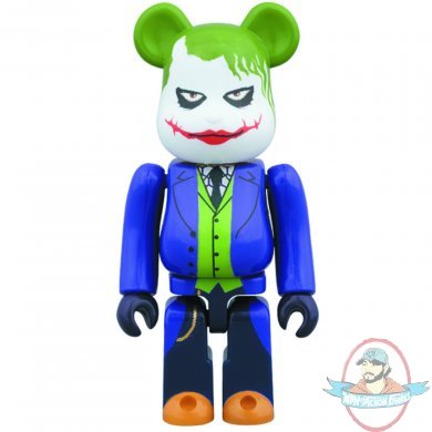 Dc Dark Knight Joker 100% Bearbrick by Medicom Dc Dark Knight Joker 100% Bearbrick by Medicom