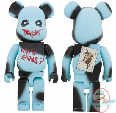 Dark Knight Trilogy The Joker 1000% Bearbrick Why So Serious Medicom Dark Knight Trilogy The Joker 1000% Bearbrick Why So Serious Medicom
