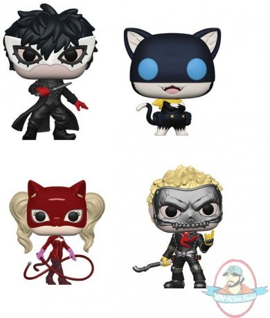 Pop! Games: Persona 5 Set of 4 Figures Funko