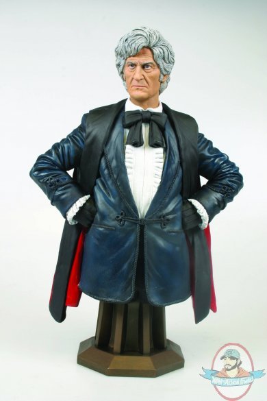 Dr Who 3rd Doctor Jon Pertwee Mini Bust by Titan Dr Who 3rd Doctor Jon Pertwee Mini Bust by Titan