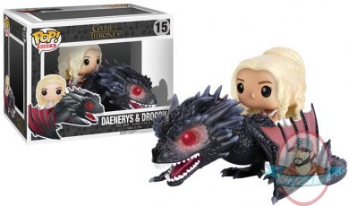 Game of Thrones Pop! Ride Daenerys Targaryen & Drogon #15 Funko Game of Thrones Pop! Ride Daenerys Targaryen & Drogon #15 Funko