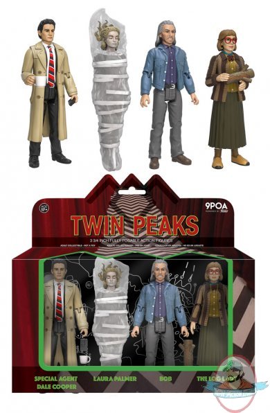 Twin Peaks Set of 4 Action Figures by Funko      