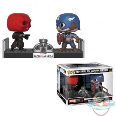 Pop! Marvel: Movie Moments Captain America vs. Red Skull Figure Funko