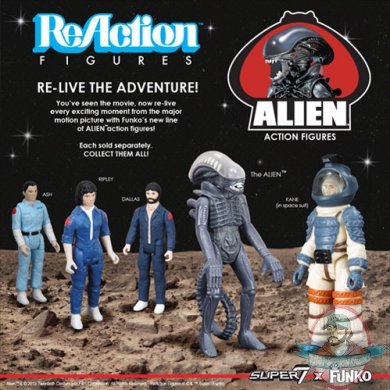 Alien 3 3/4-Inch ReAction Case of 20 Action Figures 