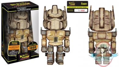Transformers Distressed Optimus Prime Premium Hikari Sofubi Figure 
