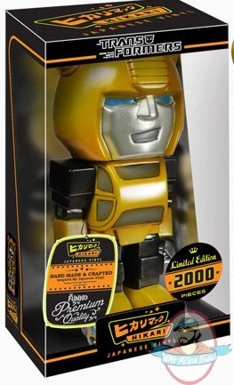 Hikari Metallic Transformers Bumblebee Sofubi Figure Funko