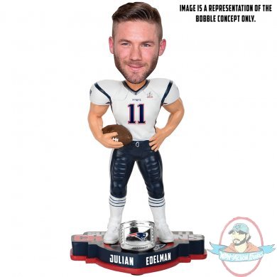 NFL Julian Edelman New England Patriots Super Bowl BobbleHead Forever 