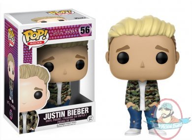 Pop! Rocks:Justin Bieber #56 Vinyl Figure by Funko