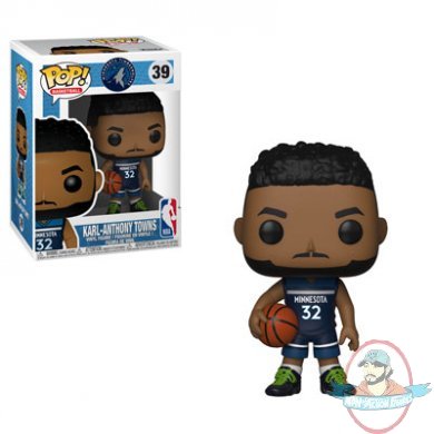POP! NBA Karl Anthony Towns Timberwolves #39 Vinyl Figure Funko