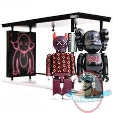 Kaws Bus Stop Kubrick Set by Medicom