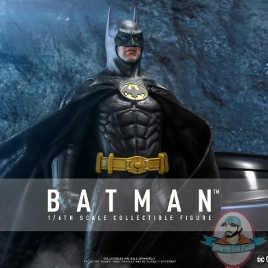 1/6 Scale DC Batman 1989 Figure Hot Toys MMS692 911372