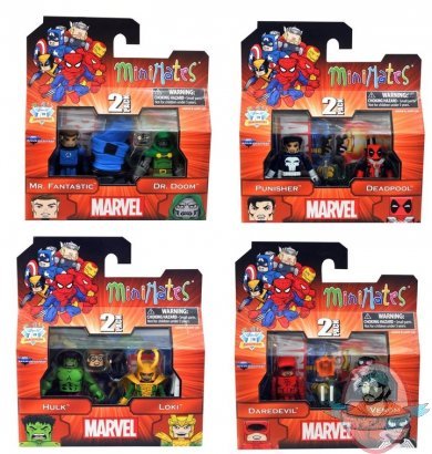 Marvel Minimates 'Best Of' Wave 2 Set of 8 Figures by Diamond Select Marvel Minimates 'Best Of' Wave 2 Set of 8 Figures by Diamond Select
