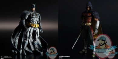 Batman Play Arts Arkham City Frank Miller & Robin Set of 2