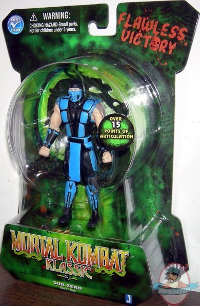 Mortal Kombat 2 4-Inch Sub-Zero Classic Ninja Action Figure Jazwares Mortal Kombat 2 4-Inch Sub-Zero Classic Ninja Action Figure Jazwares