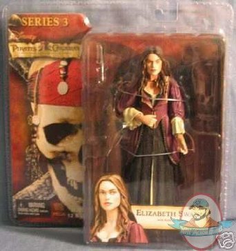Pirates of the Caribbean Elizabeth Swann Series 3 Figure Neca