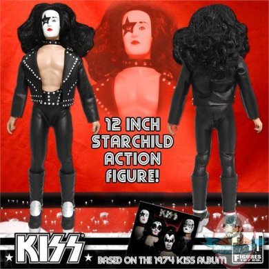 KISS 12 Inch Action Figures Series Two The Starchild Figures Toy Co.  