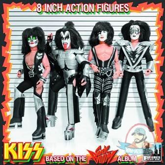 Kiss 8-Inch Retro Action Figure Series 3 Sonic Boom Set of 4 Kiss 8-Inch Retro Action Figure Series 3 Sonic Boom Set of 4