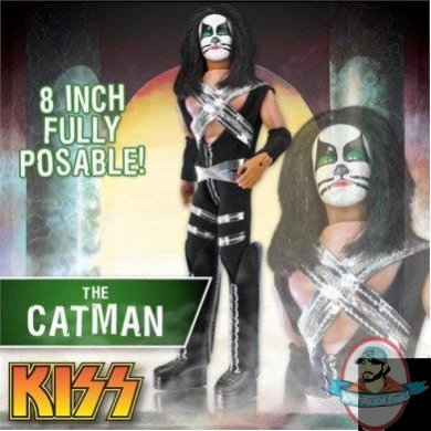 KISS 8 Inch Action Figures Series One The Catman Figures Toy Co.  