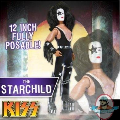 KISS 12 Inch Action Figures Series One The Starchild Figures Toy Co. KISS 12 Inch Action Figures Series One The Starchild Figures Toy Co.