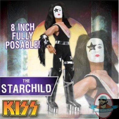 KISS 8 Inch Action Figures Series One The Starchild Figures Toy Co. KISS 8 Inch Action Figures Series One The Starchild Figures Toy Co.