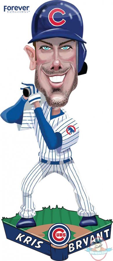 2017 MLB Caricature Kris Bryant BobbleHead Forever Collectibles 2017 MLB Caricature Kris Bryant BobbleHead Forever Collectibles