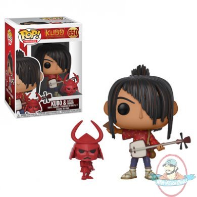Pop! Movies Kubo: Kubo with Little Hanzo #650 Vinyl Figure Funko