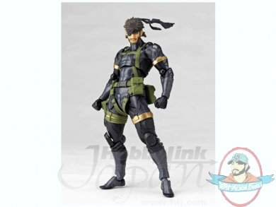 Metal Gear Solid Peace Walker Revoltech Snake Action Figure 