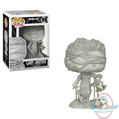 Pop! Rocks Metallica Lady Justice #89 Vinyl Figure by Funko