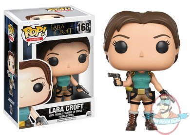 Pop! Games Tom Raider lara Croft #168 Vinyl Figure Funko