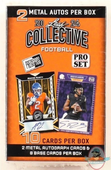 2024 Leaf Collective Football Blaster Box SEALED JC