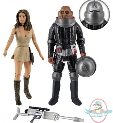 Dr. Who Leela and Commander Stor Invasion of Time Underground Toys Dr. Who Leela and Commander Stor Invasion of Time Underground Toys