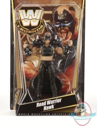 WWE Legends series 1 Road Warriors Hawk by Mattel