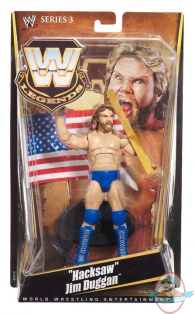 WWE Legends Series 3 Hacksaw Jim Duggan by Mattel