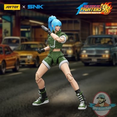1:18 The King of Fighters '98 Ultimate Match Leona Heidern Figure Joy Toy