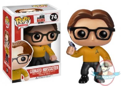 Pop Television! Big Bang Theory Star Trek Leonard Hofstadter Figure 