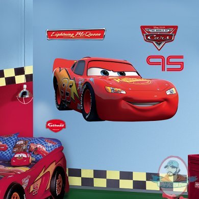 Fathead Disney The World of Cars Lightning McQueen Fathead Disney The World of Cars Lightning McQueen