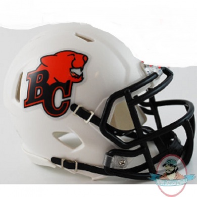 B C Lions Mini Speed Football Helmet Ridell B C Lions Mini Speed Football Helmet Ridell