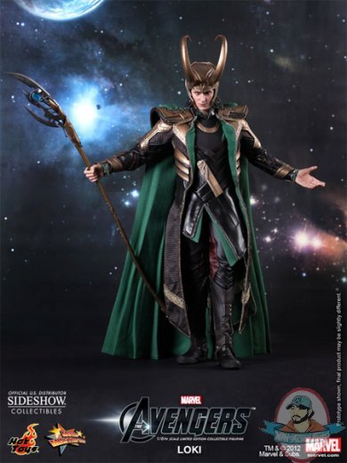 Loki from Avengers 12 inch figure by Hot Toys Loki from Avengers 12 inch figure by Hot Toys